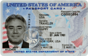 Most recently issued US Passport card